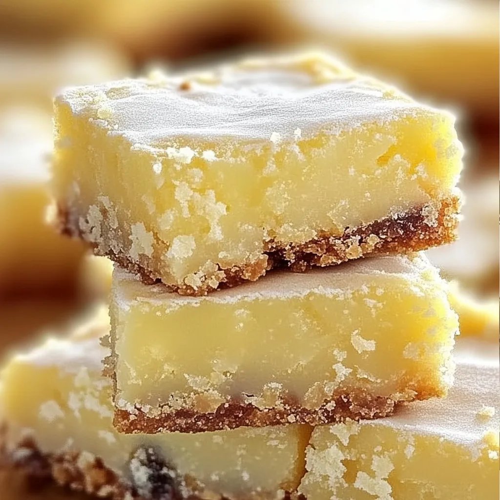 Zitronen-Brownie-Riegel