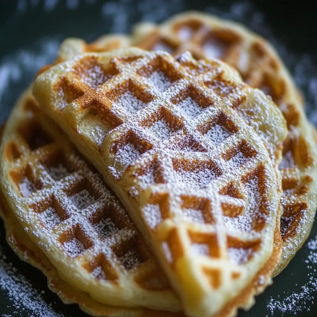 Fluffiger Waffelteig