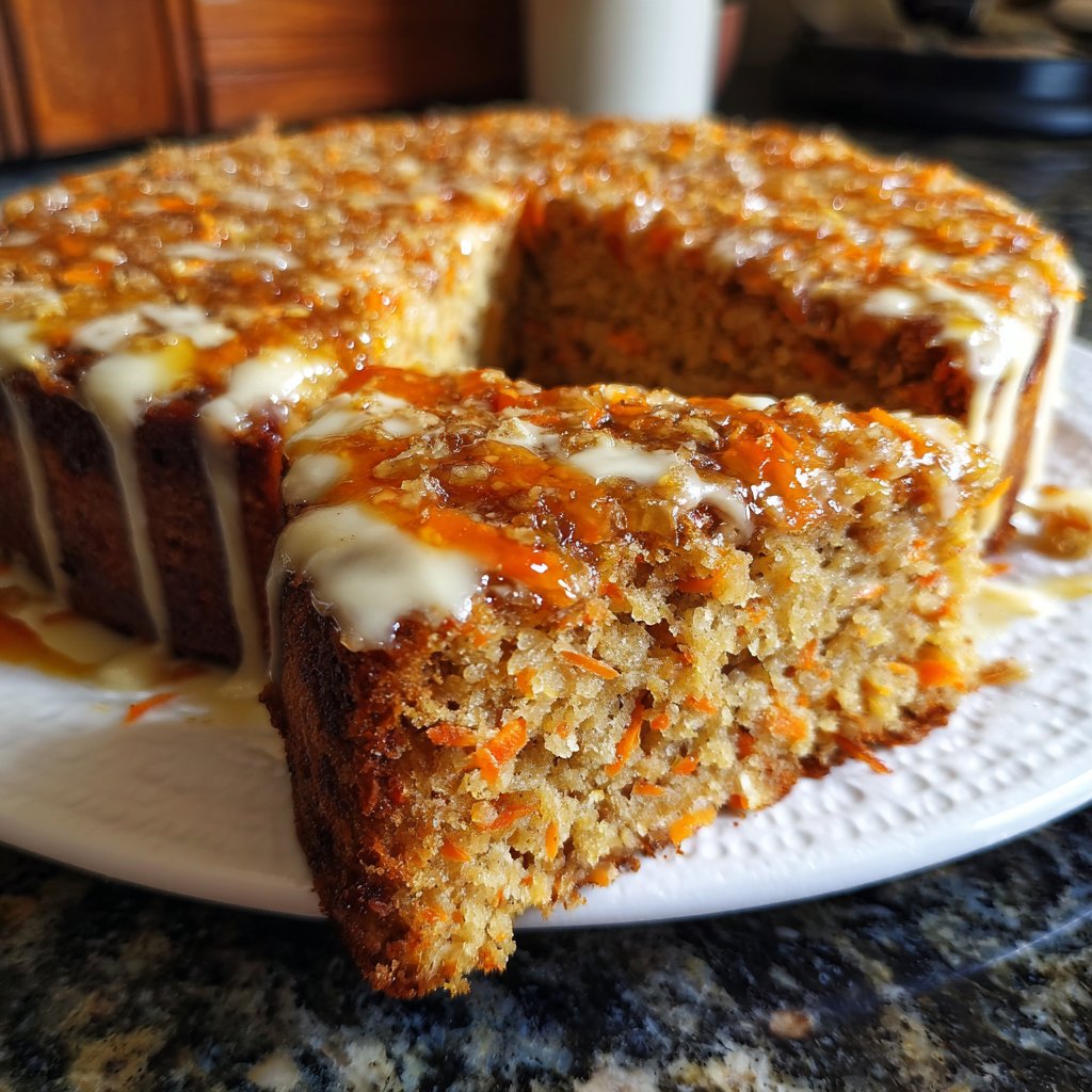 Karottenkuchen Mit Zimt Und Nelken
