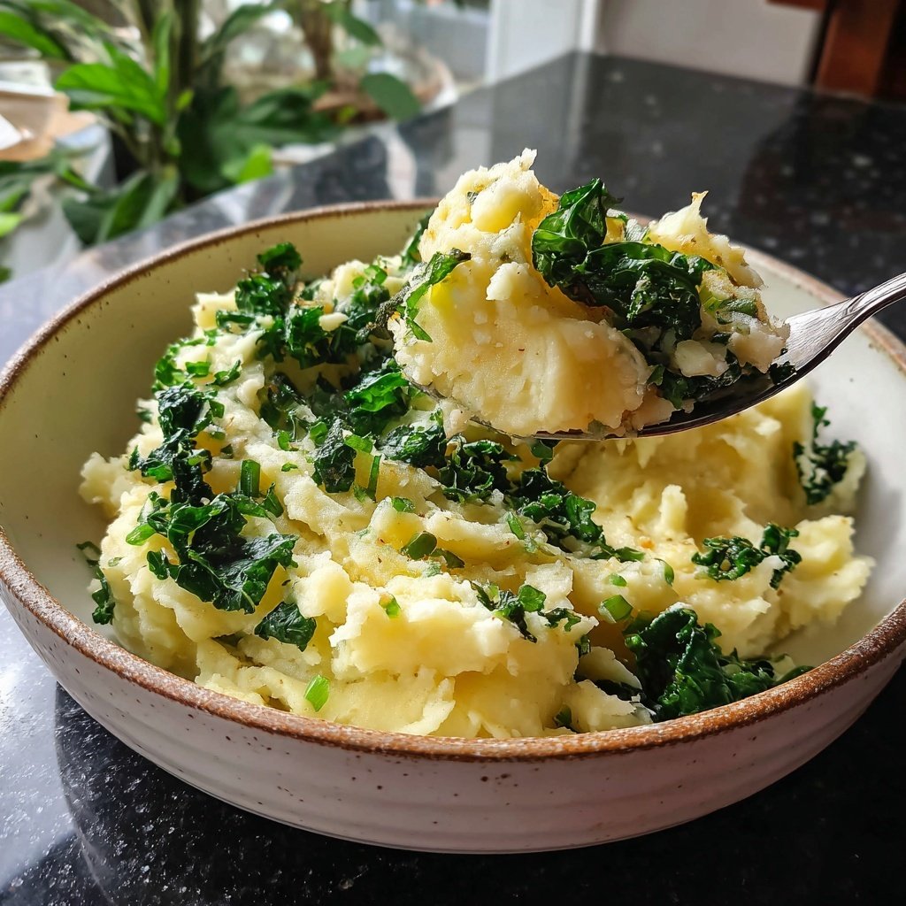 Irischer Kartoffelbrei – Colcannon