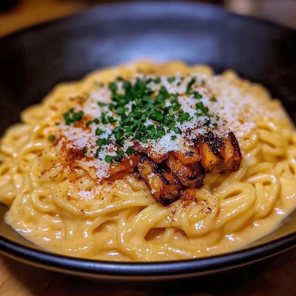 Cremige Ramen Carbonara