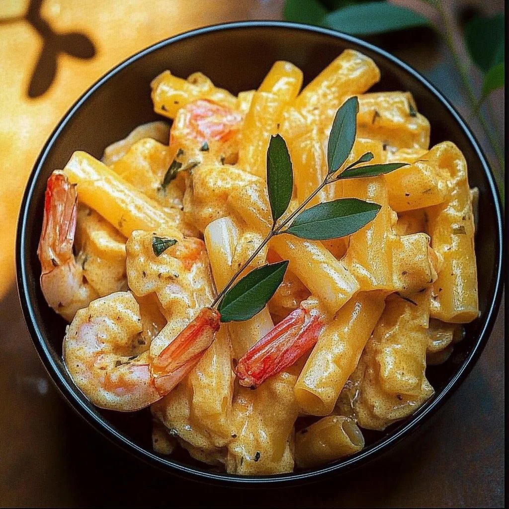 Scharfe Garnelen-Rasta-Pasta