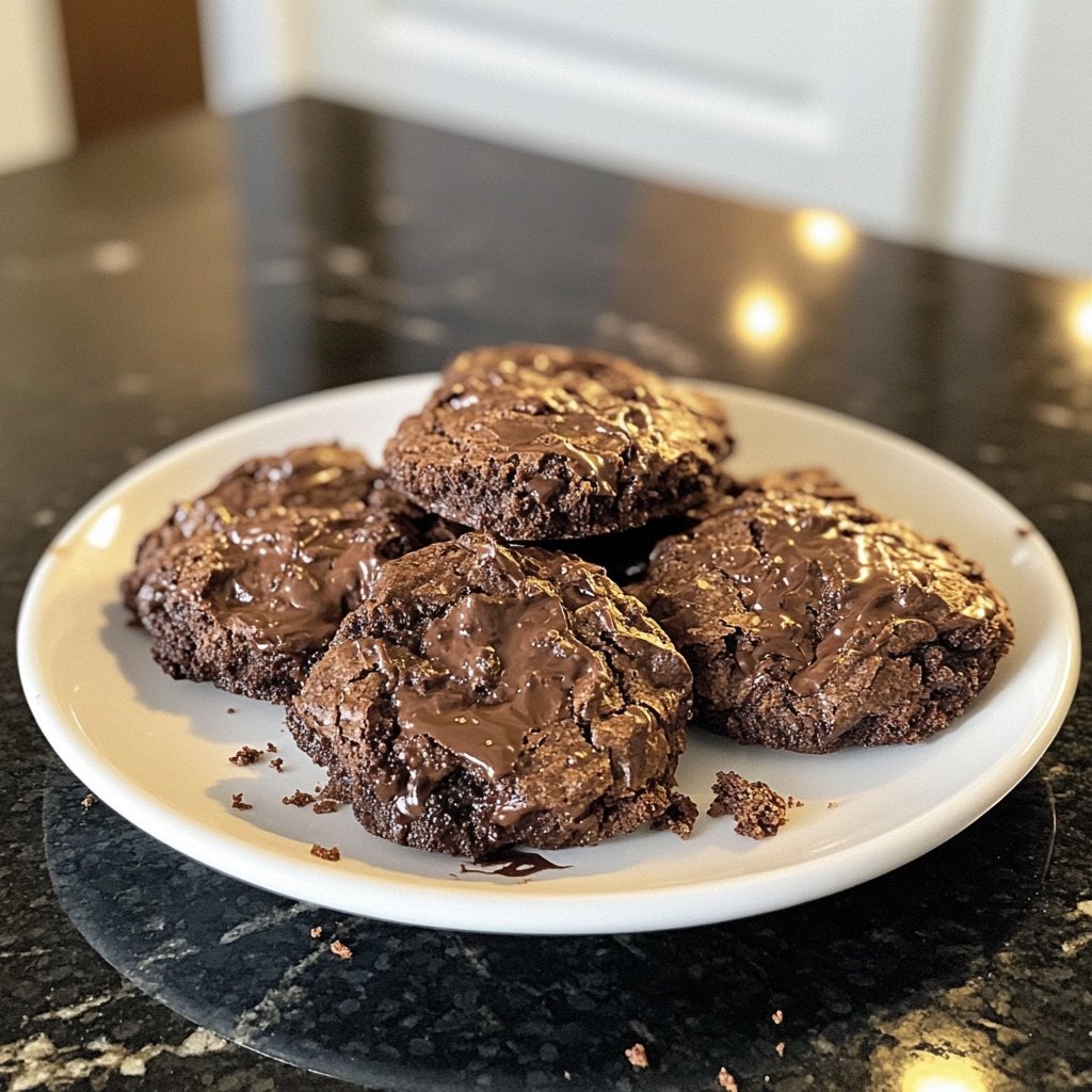 Brownie Cookies Lecker und Hausgemacht