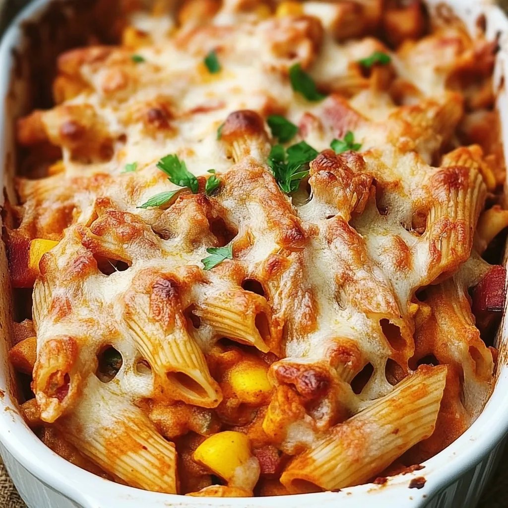 Hähnchen-Nudel-Auflauf