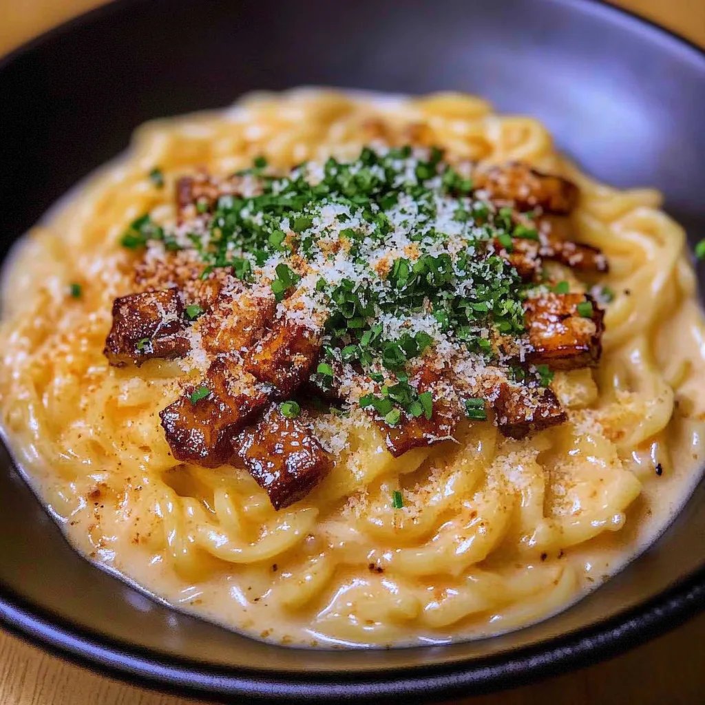 Cremige Ramen Carbonara