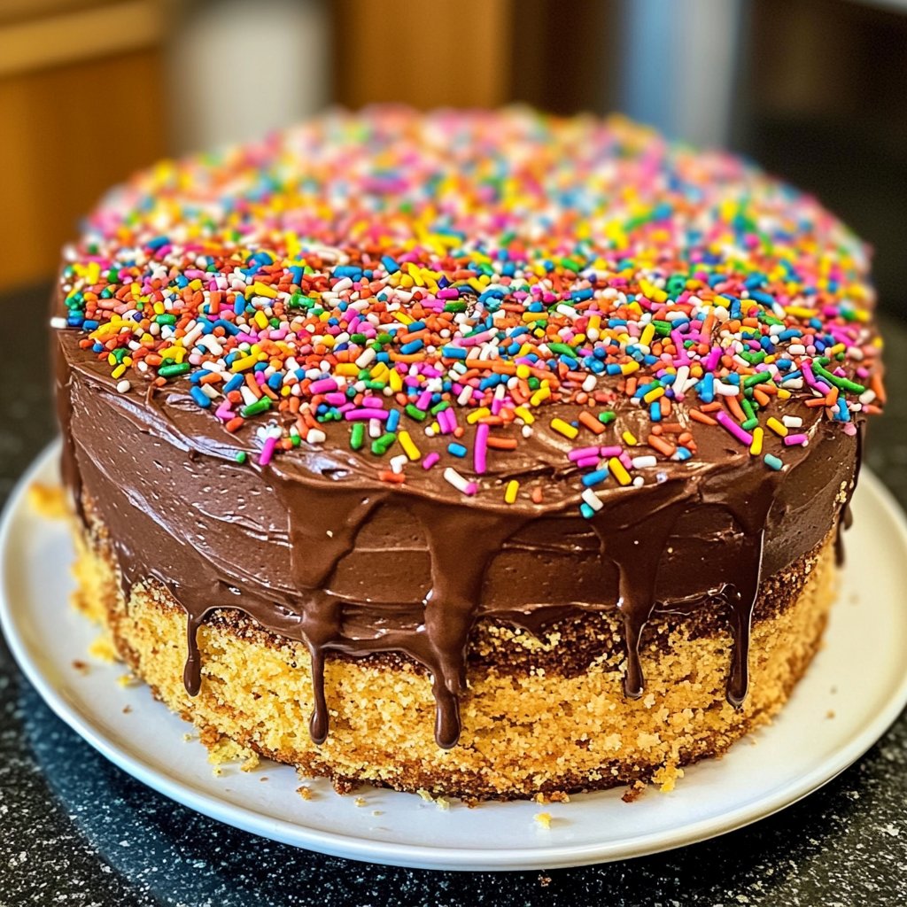 Geburtstagskuchen saftig und lecker