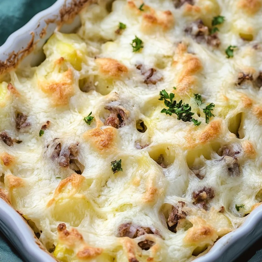 Rosenkohl Kartoffel Auflauf