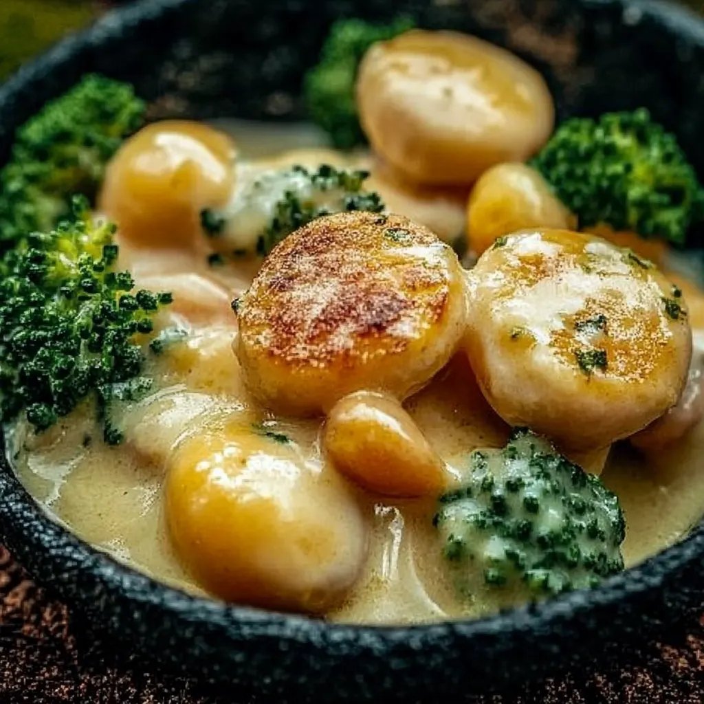 Cremige Brokkoli-Kartoffeln