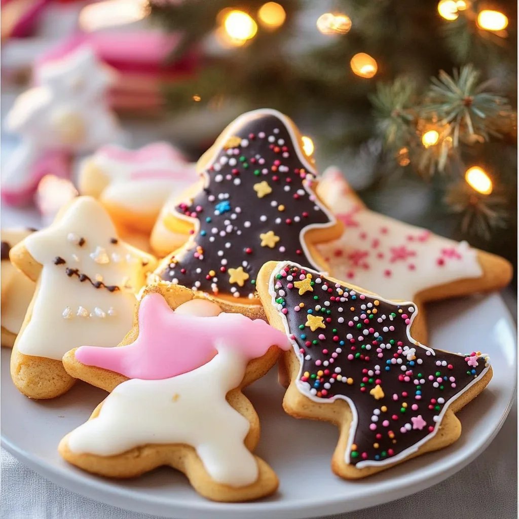 Weihnachtsplätzchen zum Ausstechen