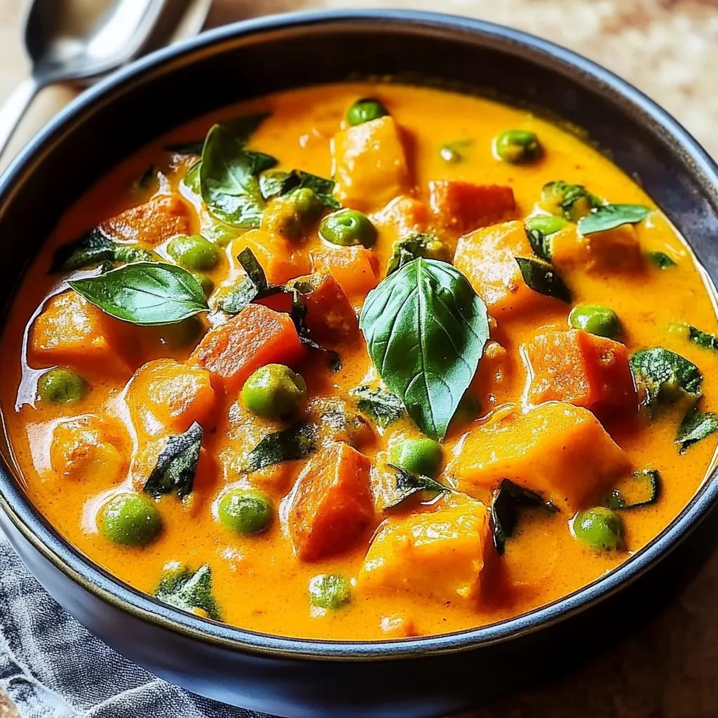 Kürbis-Kichererbsen-Curry