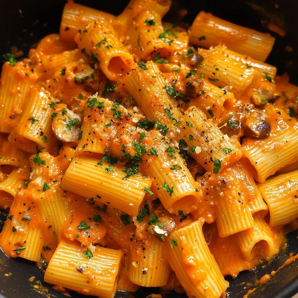 Rigatoni mit Wodka