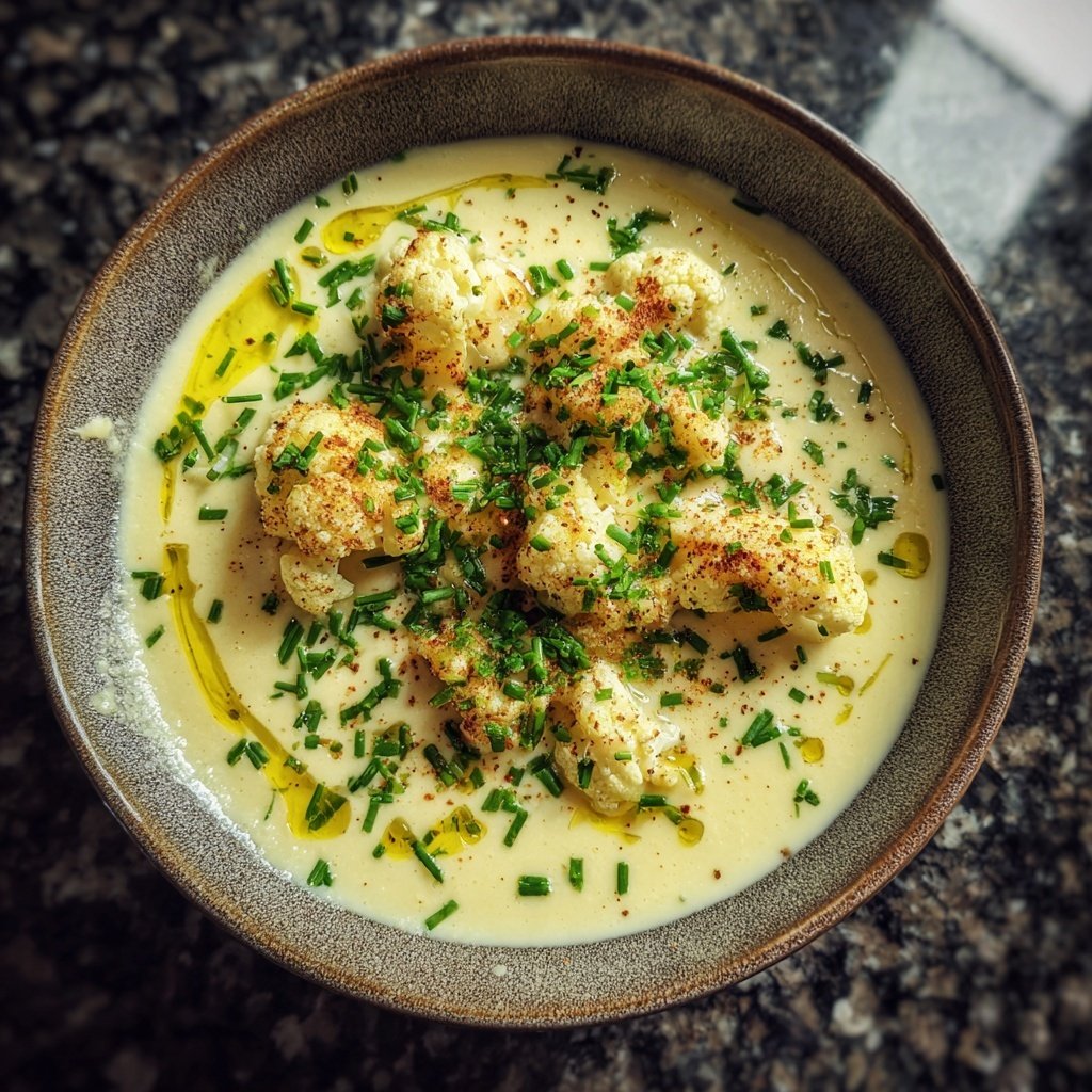 Blumenkohl Käsesuppe