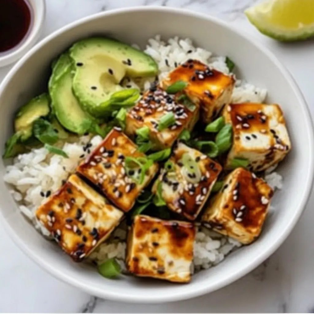 Knusprige Tofu-Schüssel