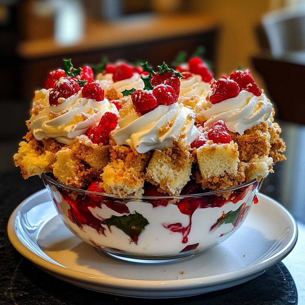 Mini Weihnachts-Trifle
