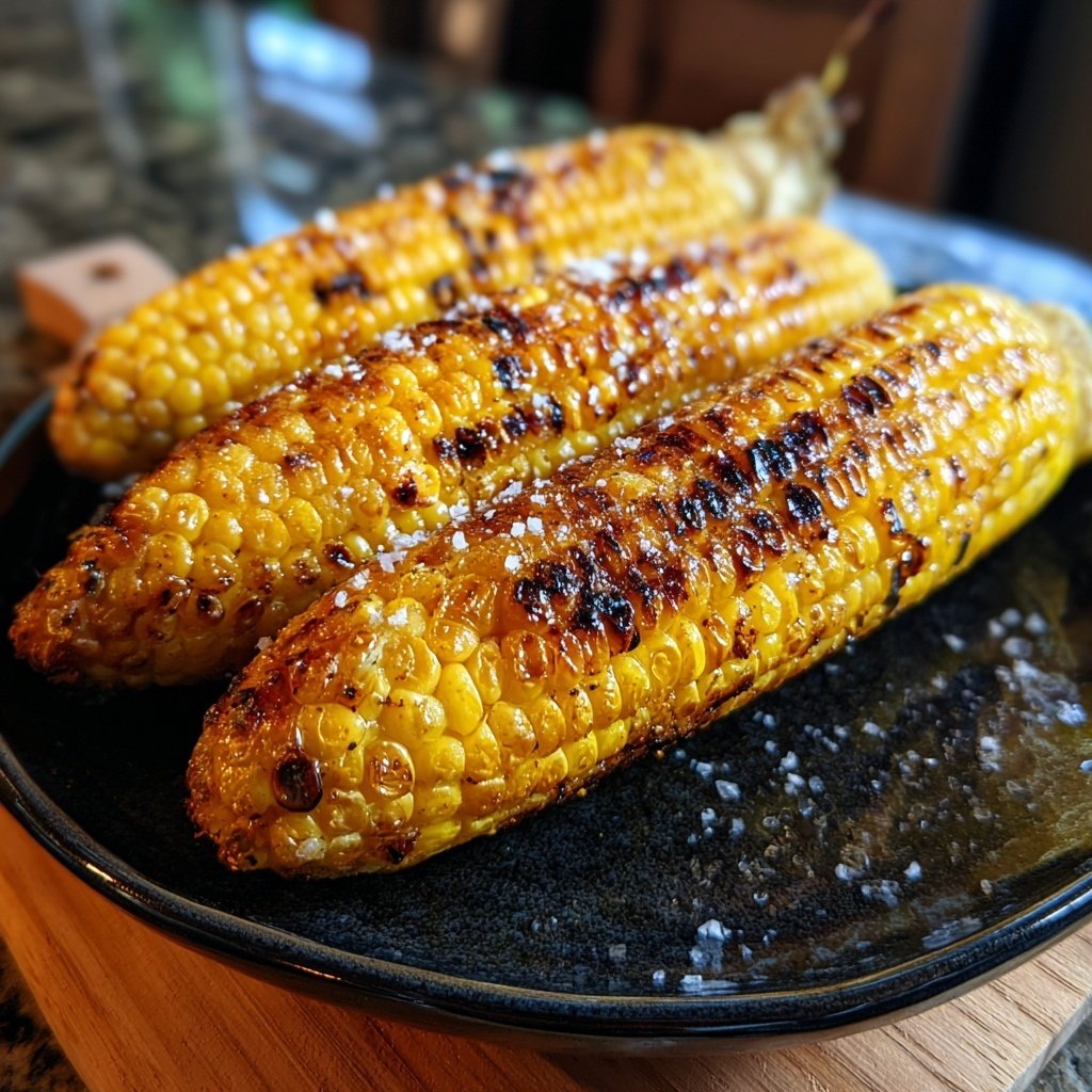 Gegrillte Maiskolben Mit Butter