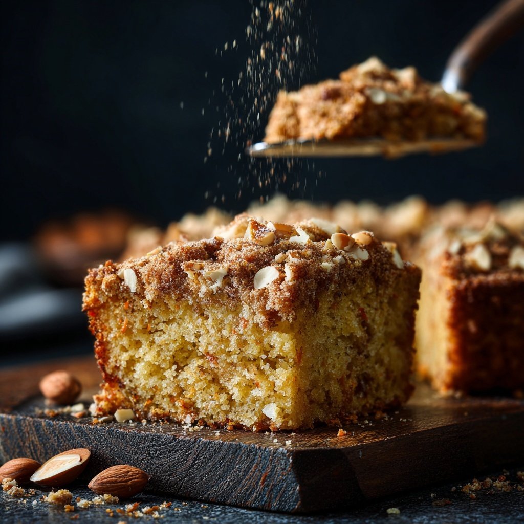 Karottenkuchen Mit Mandeln Und Zimt